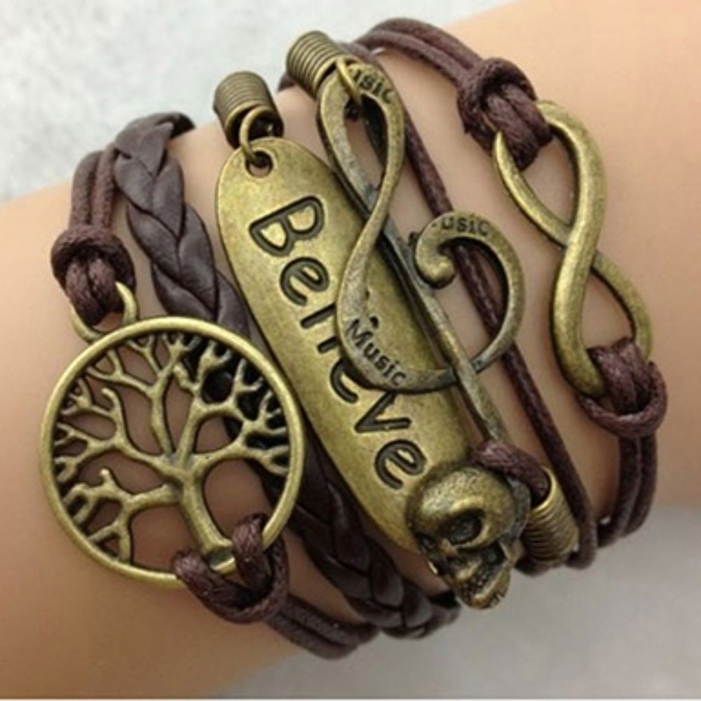 🦋Bracelet.. Infinity Tree of Life Bracelet